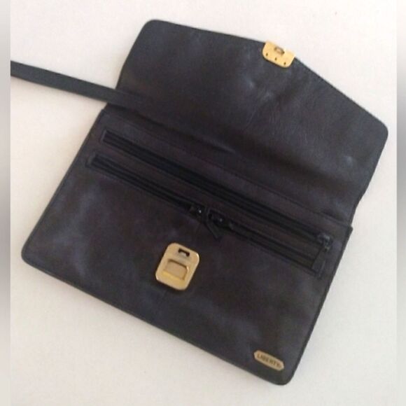 Liberty Leather Bag Clutch Purse Vintage - Picture 8 of 12